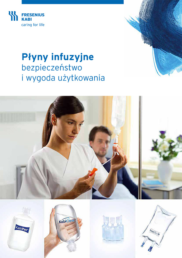 Opakowania płynów infuzyjnych